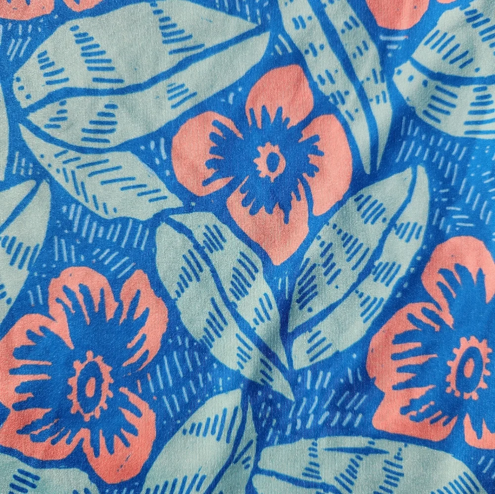 Bad Birdie Men's Golf Polo Shirt Blue & Pink Size Large - Picture 5 of 7